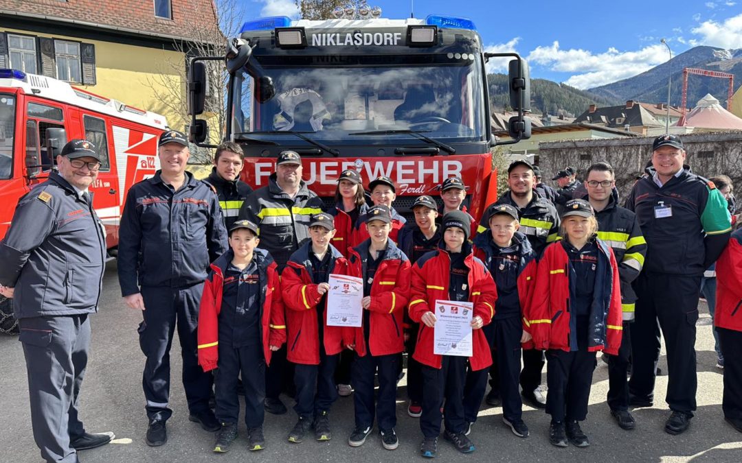 Wissenstest Feuerwehrjugend