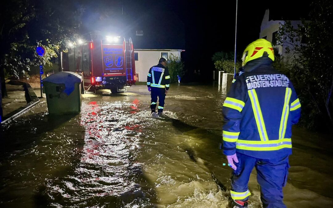 Unwettereinsatz Gemeinde Traboch